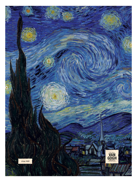 The Starry Night Printed Canvas