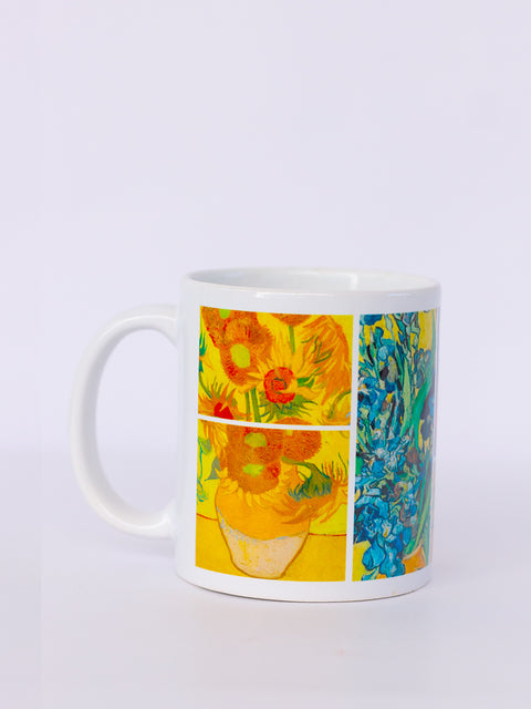 Collage of Van Gogh Paintings Mug