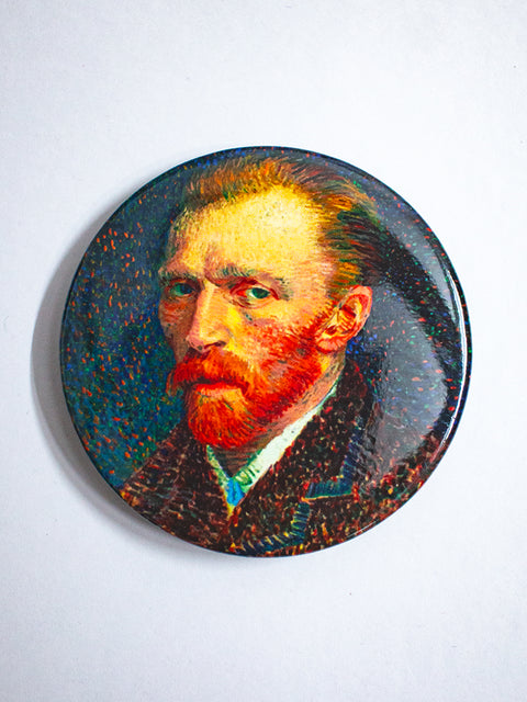 Van Gogh Portrait Button Badge