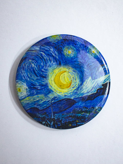 The Starry Night Button Badge