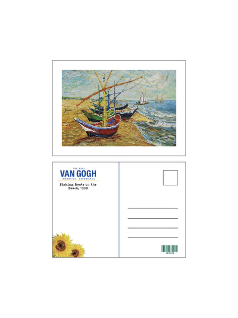 Fishing Boats at Les Saintes-Maries, 1888 Post Card