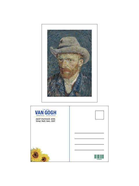 Grey Felt Hat, 1887 Post Card