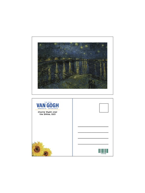 Starry Night over the Rhône, 1889 Post Card