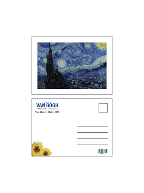 The Starry Night, 1889 Post Card