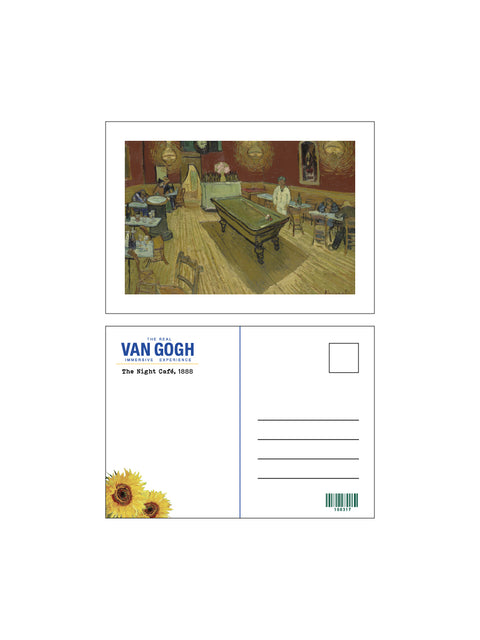 The Night Café, 1888 Post Card